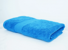 blaues Handtuch